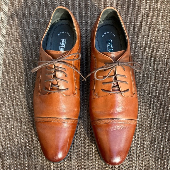 Stacy Adams Other - Stacy Adams Cognac Colored Oxfords